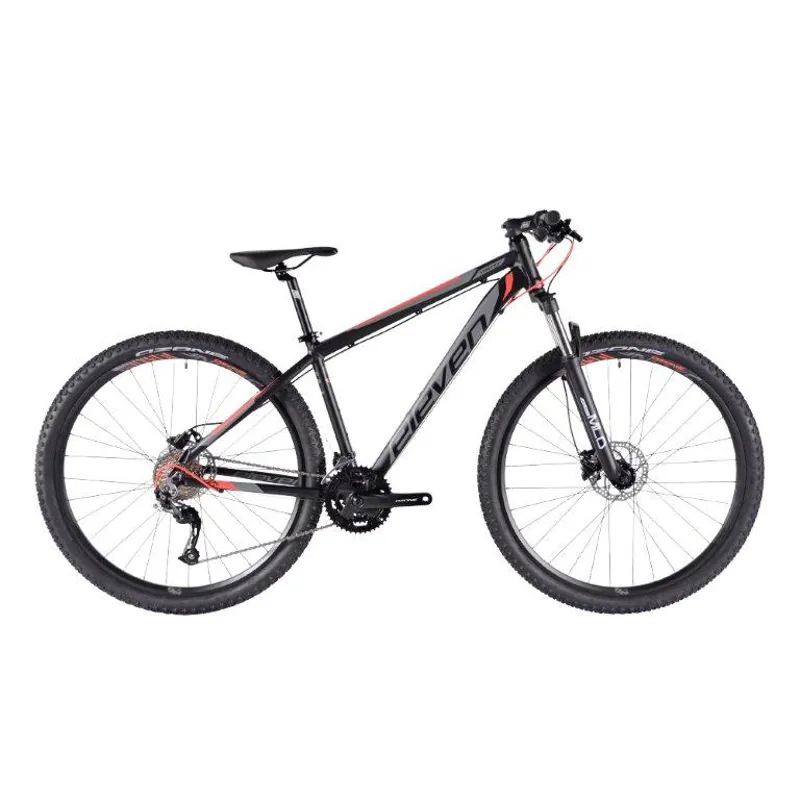 Eleven Vortex 3.0 29er Hardtail Mountain Bike Black/Grey/Red
